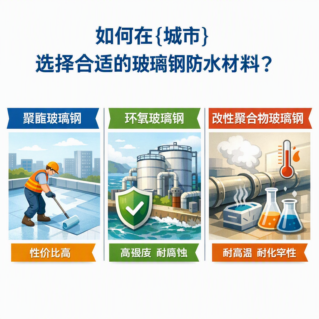如何在咸阳选择合适的玻璃钢防水材料？