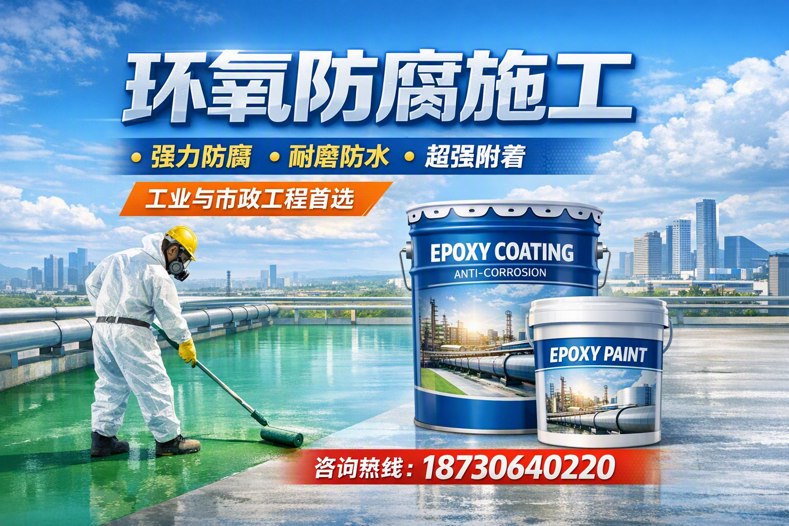 在 咸阳 进行环氧防腐施工的注意事项