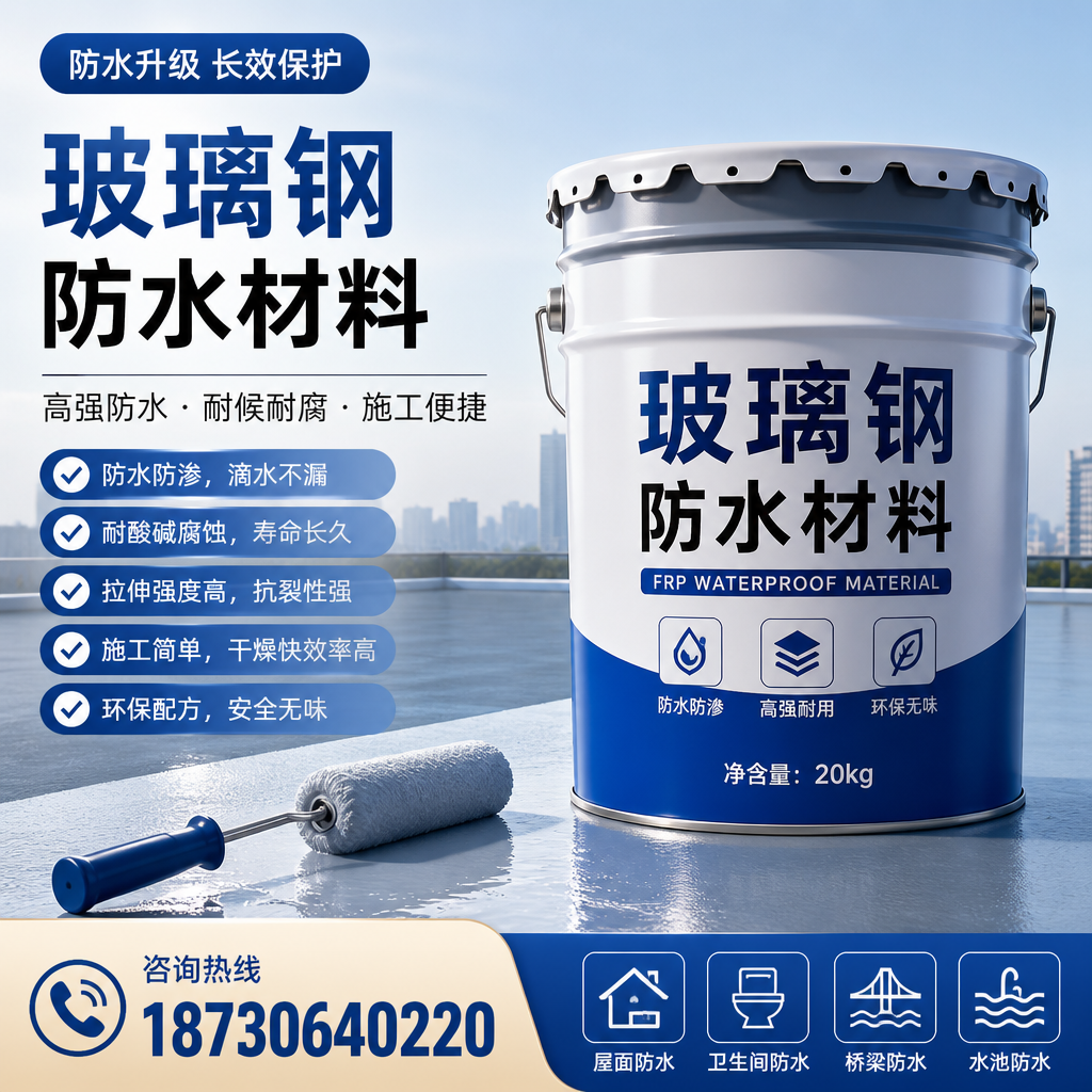 专家解析:玻璃钢防水材料的市场前景分析在 咸阳