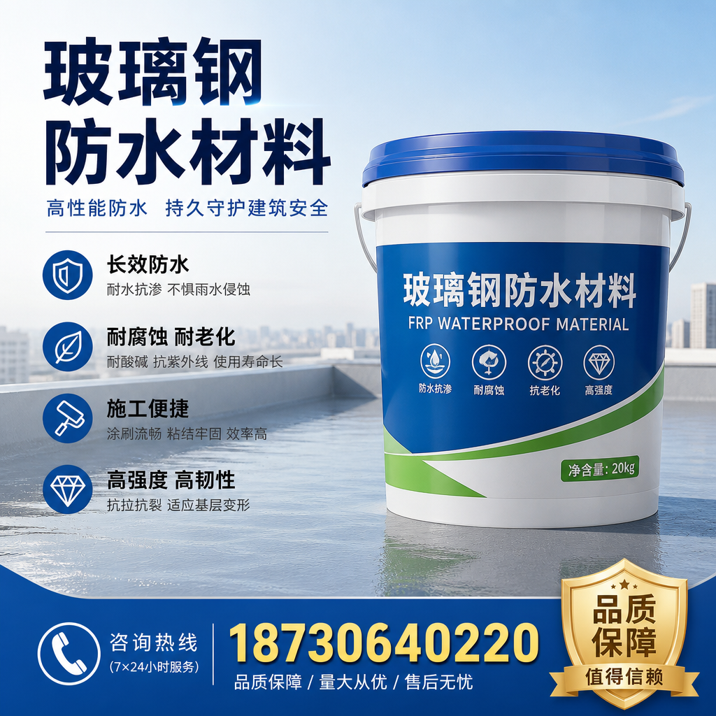 专家解析:玻璃钢防水材料的市场前景分析在 咸阳