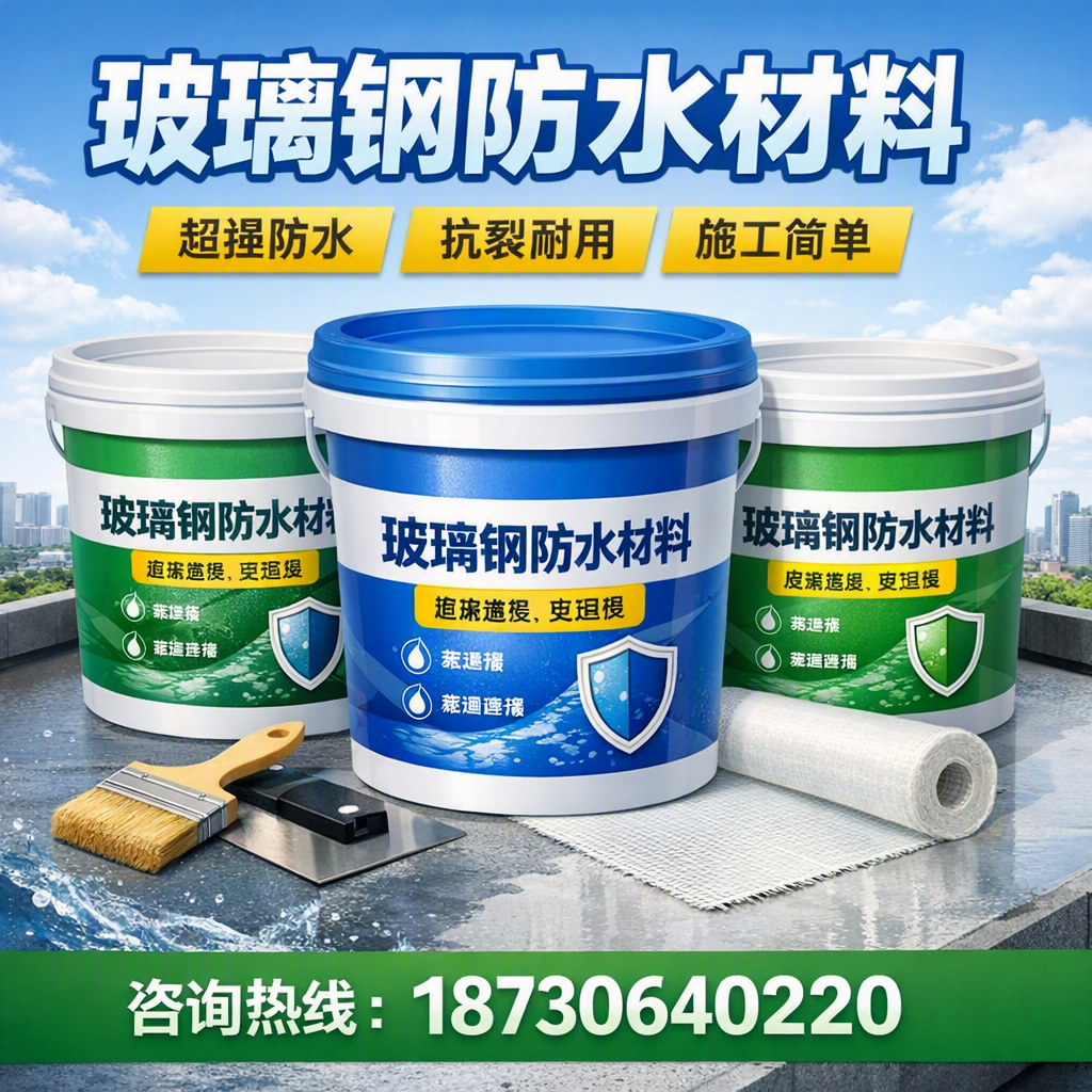 了解玻璃钢防水材料的市场趋势,咸阳 企业不可不知